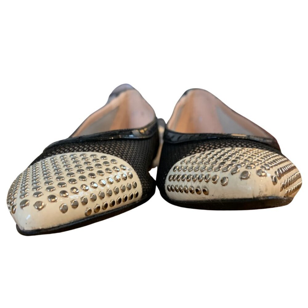 Stuart Weitzman Tipper Studded Ballet Flats Womens Size 8.5 - Picture 11 of 11
